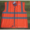 100%polyester High visibility reflective safety vest